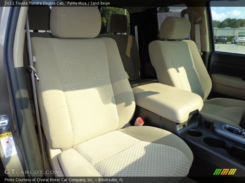 Pyrite Mica / Sand Beige 2011 Toyota Tundra Double Cab