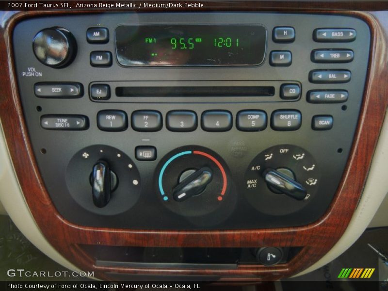 Arizona Beige Metallic / Medium/Dark Pebble 2007 Ford Taurus SEL