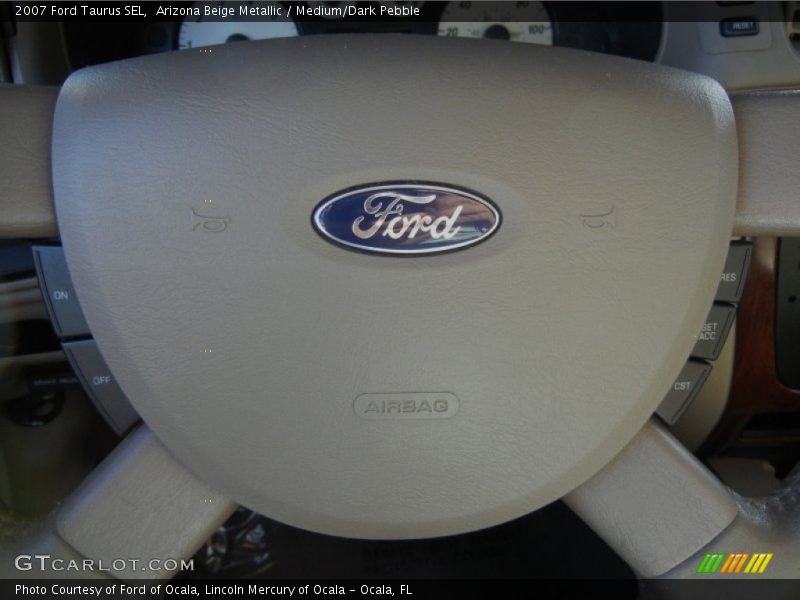 Arizona Beige Metallic / Medium/Dark Pebble 2007 Ford Taurus SEL