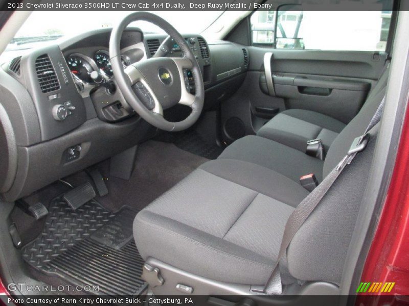 Deep Ruby Metallic / Ebony 2013 Chevrolet Silverado 3500HD LT Crew Cab 4x4 Dually