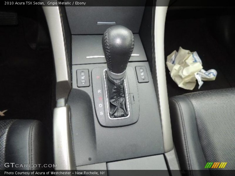 Grigio Metallic / Ebony 2010 Acura TSX Sedan