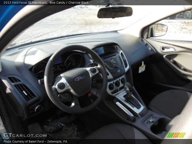 Blue Candy / Charcoal Black 2013 Ford Focus SE Hatchback