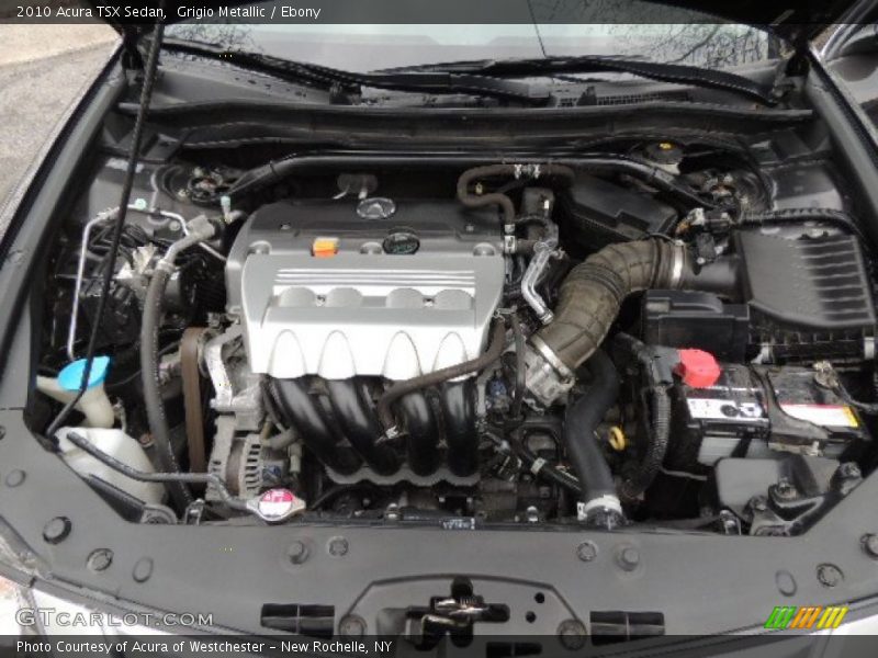 Grigio Metallic / Ebony 2010 Acura TSX Sedan