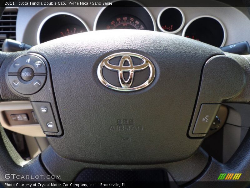 Pyrite Mica / Sand Beige 2011 Toyota Tundra Double Cab