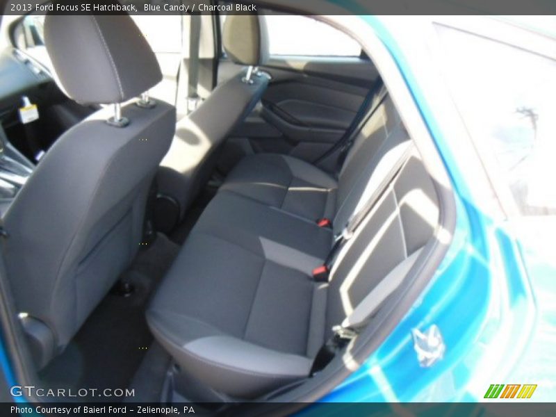 Blue Candy / Charcoal Black 2013 Ford Focus SE Hatchback