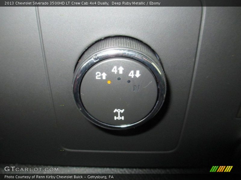 Deep Ruby Metallic / Ebony 2013 Chevrolet Silverado 3500HD LT Crew Cab 4x4 Dually