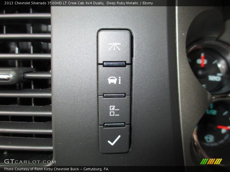 Deep Ruby Metallic / Ebony 2013 Chevrolet Silverado 3500HD LT Crew Cab 4x4 Dually