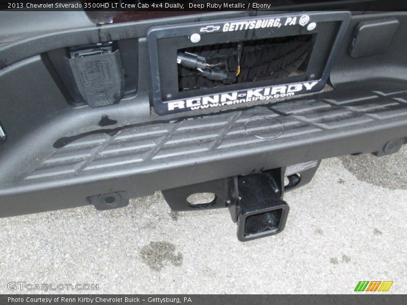 Deep Ruby Metallic / Ebony 2013 Chevrolet Silverado 3500HD LT Crew Cab 4x4 Dually