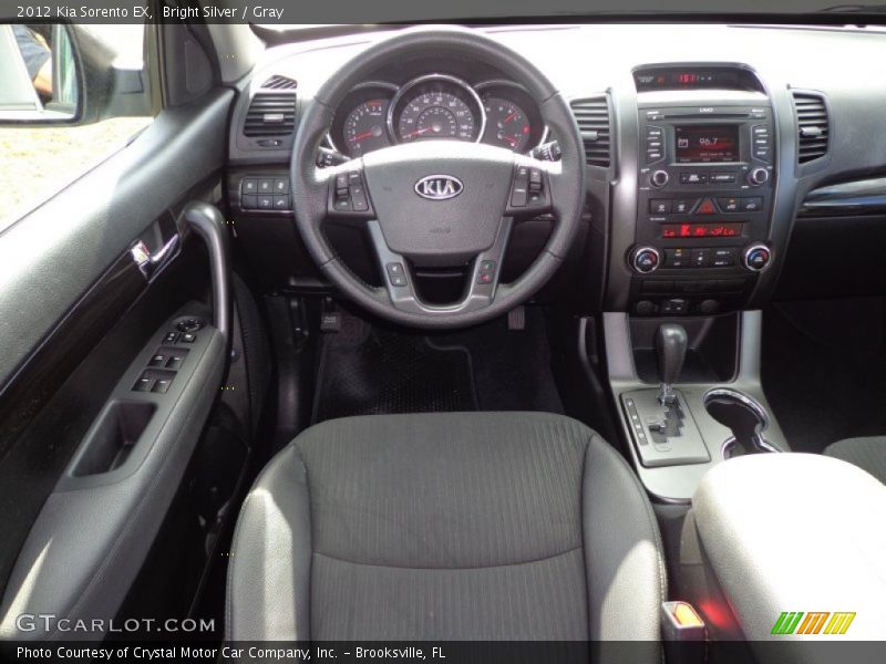 Dashboard of 2012 Sorento EX