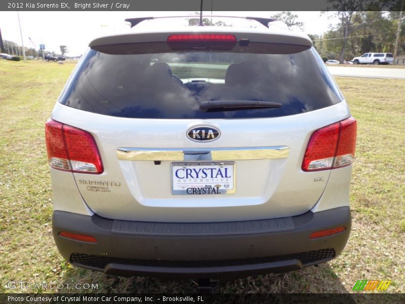 Bright Silver / Gray 2012 Kia Sorento EX