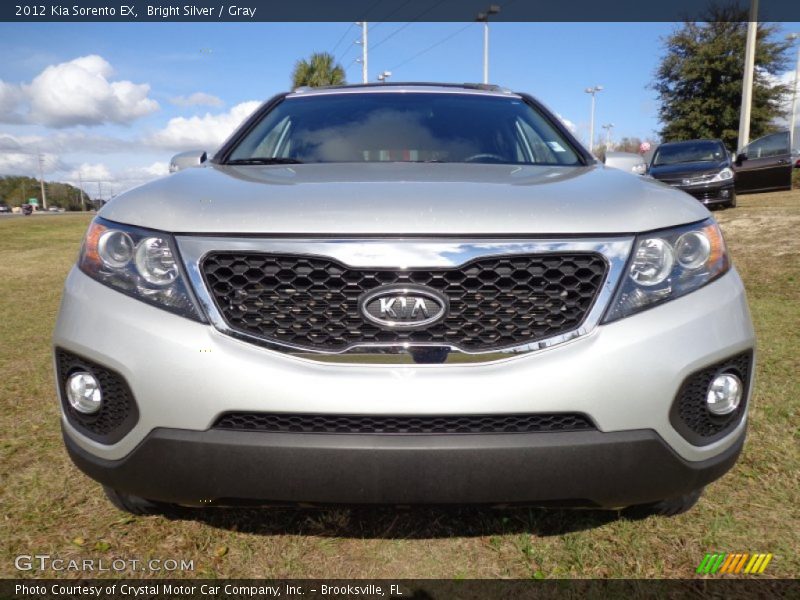 Bright Silver / Gray 2012 Kia Sorento EX