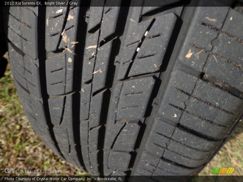 Bright Silver / Gray 2012 Kia Sorento EX
