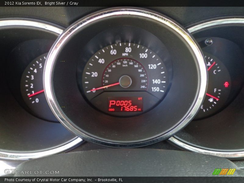  2012 Sorento EX EX Gauges