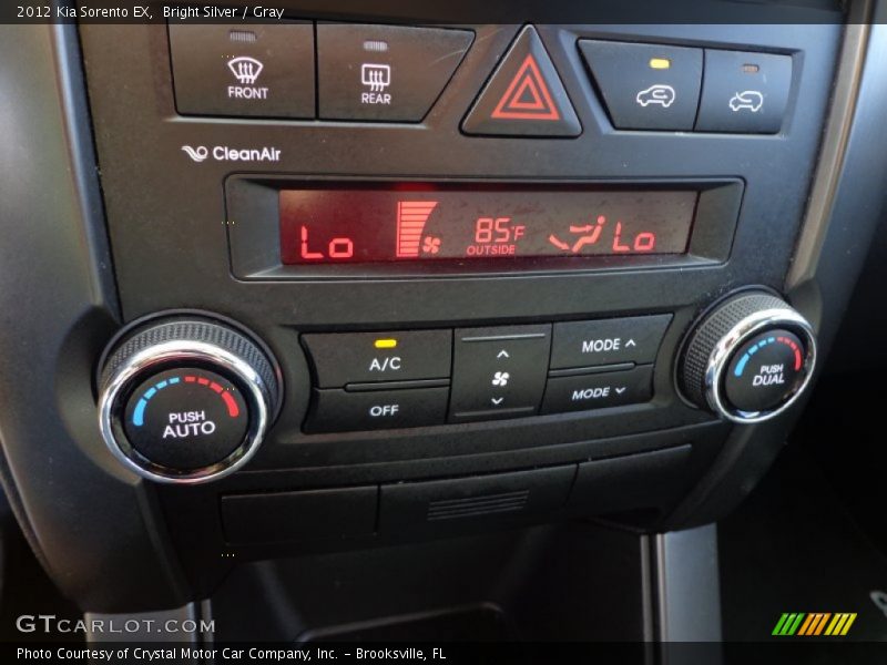 Controls of 2012 Sorento EX