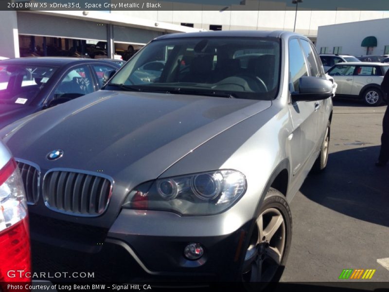 Space Grey Metallic / Black 2010 BMW X5 xDrive35d