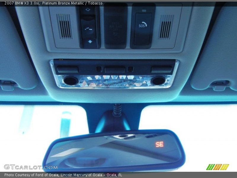 Platinum Bronze Metallic / Tobacco 2007 BMW X3 3.0si
