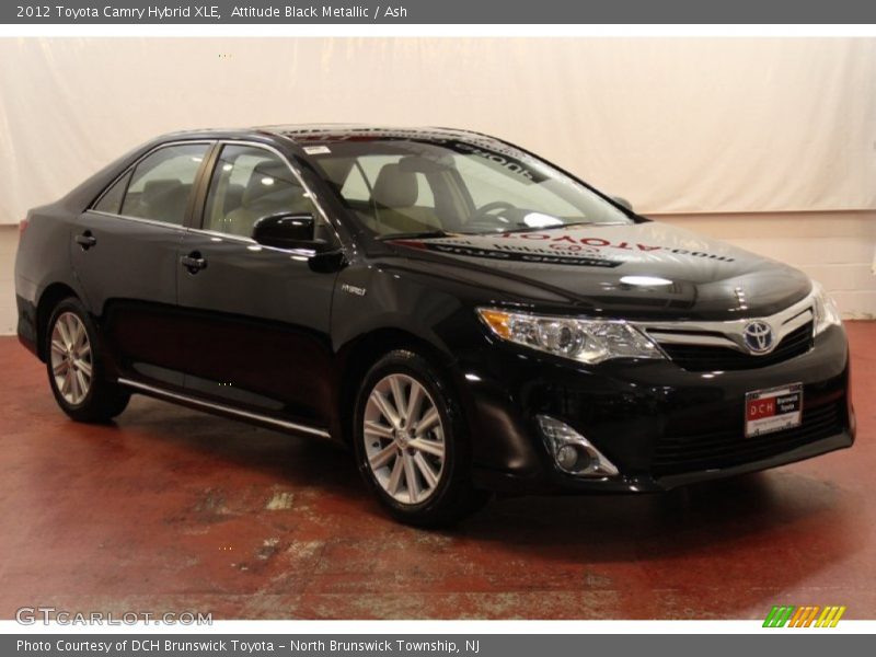 Attitude Black Metallic / Ash 2012 Toyota Camry Hybrid XLE