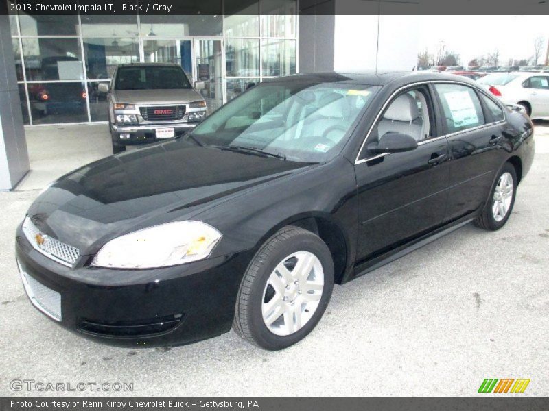 Black / Gray 2013 Chevrolet Impala LT