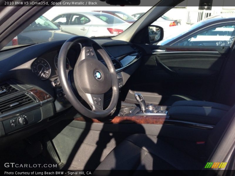 Space Grey Metallic / Black 2010 BMW X5 xDrive35d