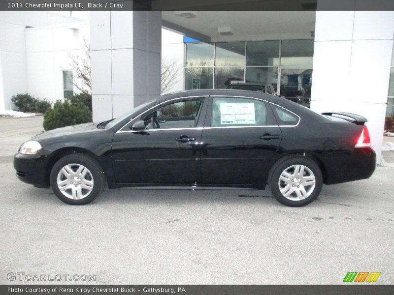 Black / Gray 2013 Chevrolet Impala LT