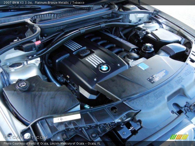  2007 X3 3.0si Engine - 3.0 Liter DOHC 24-Valve Inline 6 Cylinder