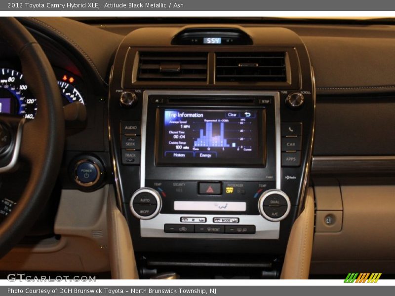 Attitude Black Metallic / Ash 2012 Toyota Camry Hybrid XLE