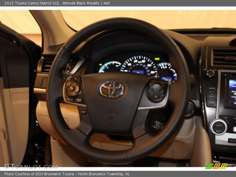 Attitude Black Metallic / Ash 2012 Toyota Camry Hybrid XLE