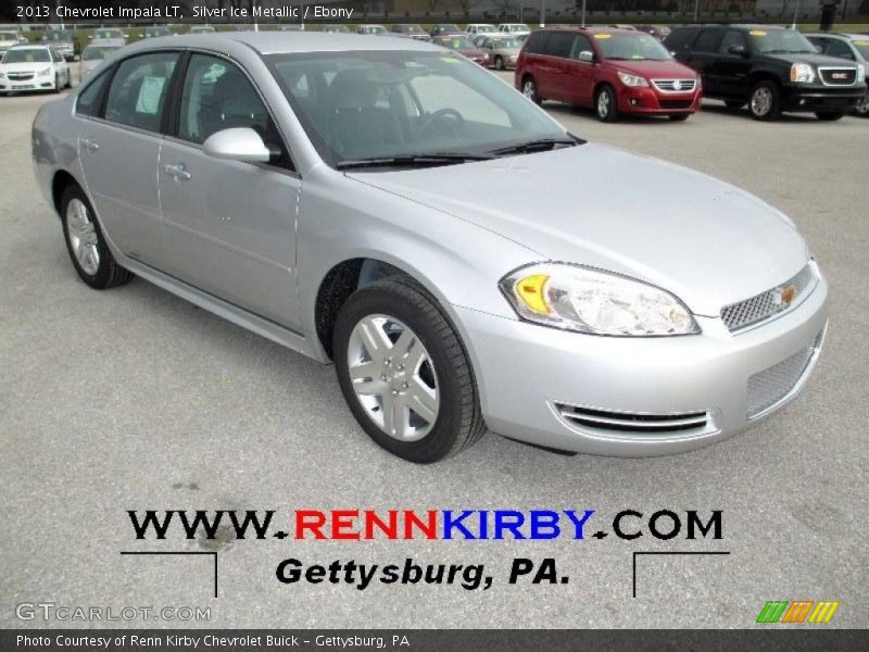 Silver Ice Metallic / Ebony 2013 Chevrolet Impala LT