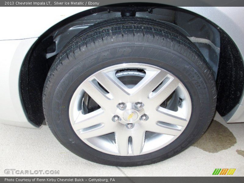 Silver Ice Metallic / Ebony 2013 Chevrolet Impala LT