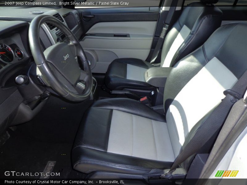 Bright Silver Metallic / Pastel Slate Gray 2007 Jeep Compass Limited