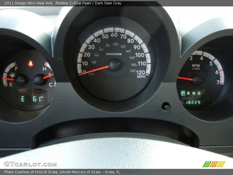Redline 2-Coat Pearl / Dark Slate Gray 2011 Dodge Nitro Heat 4x4