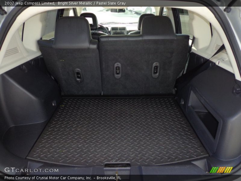 Bright Silver Metallic / Pastel Slate Gray 2007 Jeep Compass Limited