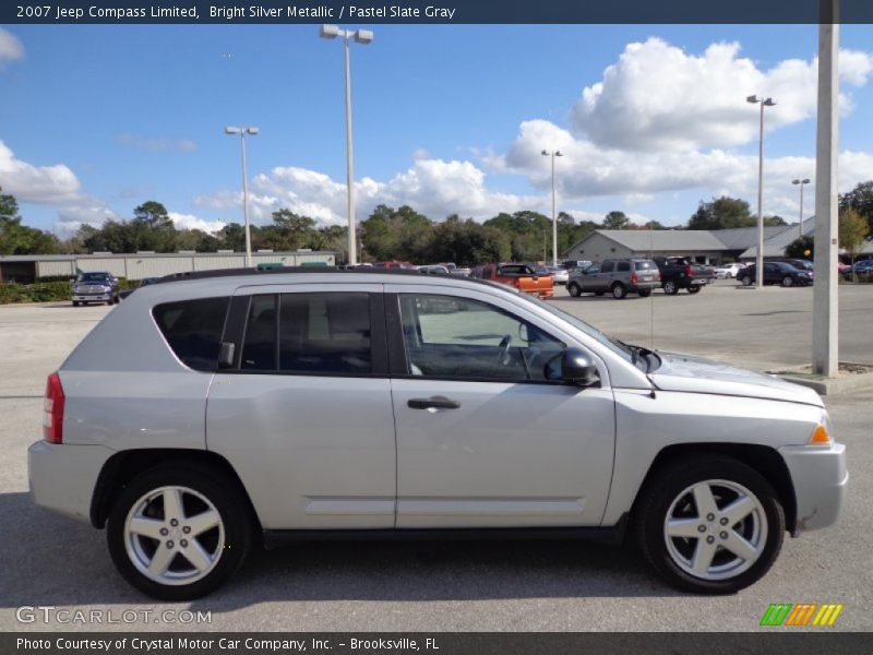 Bright Silver Metallic / Pastel Slate Gray 2007 Jeep Compass Limited