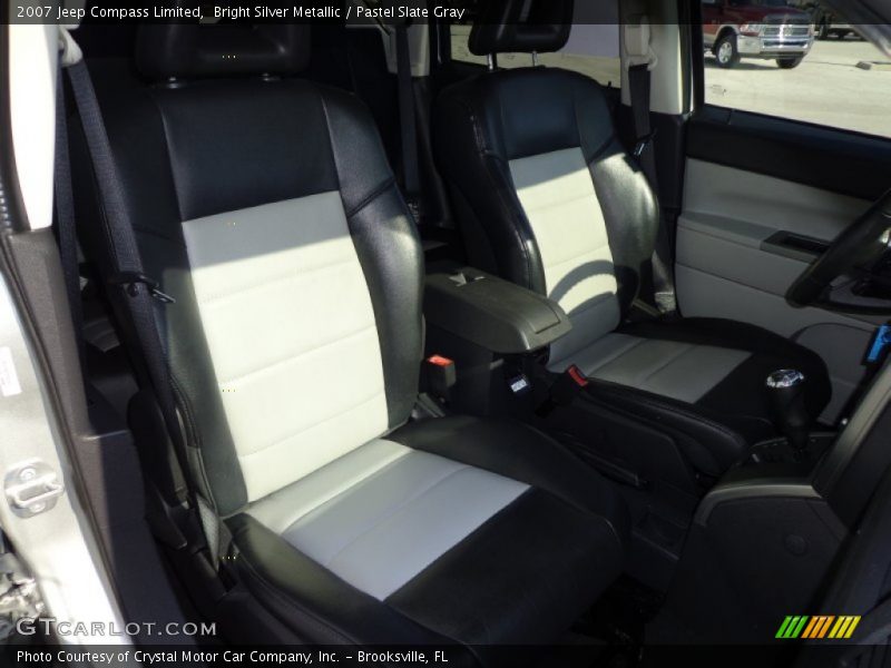 Bright Silver Metallic / Pastel Slate Gray 2007 Jeep Compass Limited