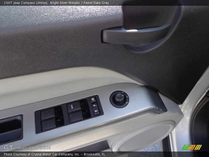 Bright Silver Metallic / Pastel Slate Gray 2007 Jeep Compass Limited
