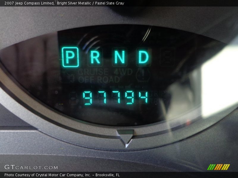 Bright Silver Metallic / Pastel Slate Gray 2007 Jeep Compass Limited