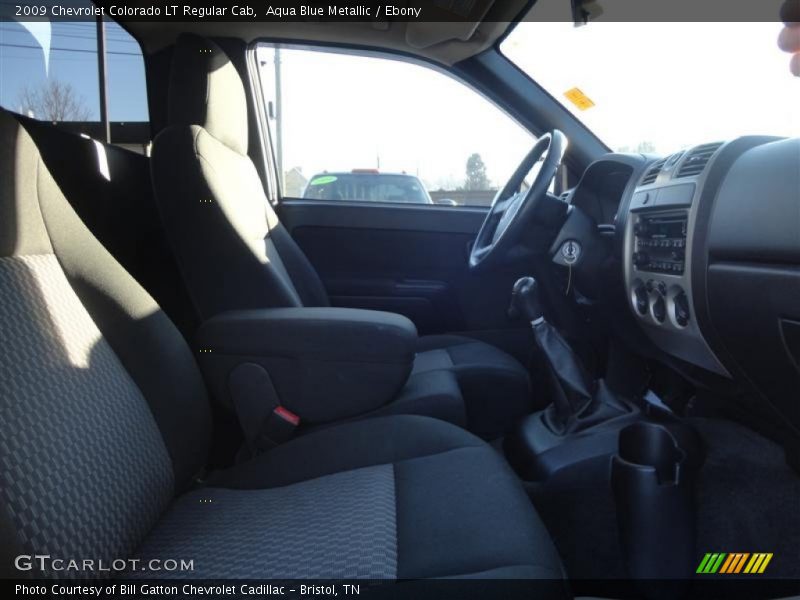 Aqua Blue Metallic / Ebony 2009 Chevrolet Colorado LT Regular Cab