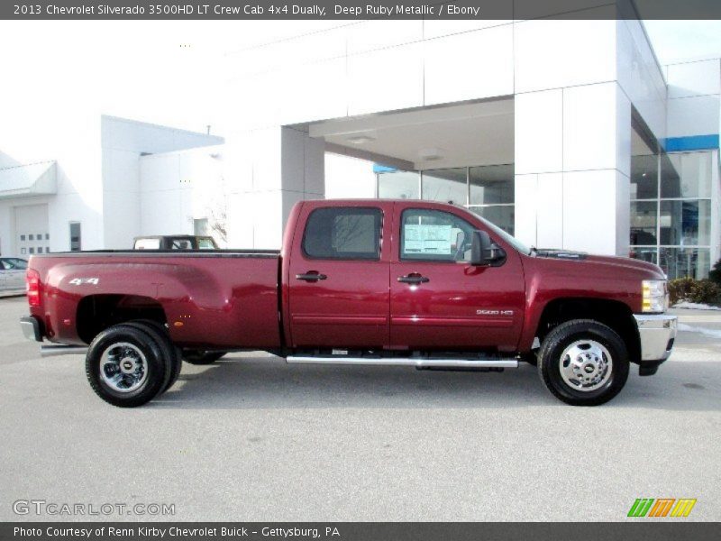  2013 Silverado 3500HD LT Crew Cab 4x4 Dually Deep Ruby Metallic