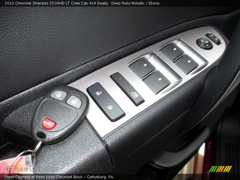 Deep Ruby Metallic / Ebony 2013 Chevrolet Silverado 3500HD LT Crew Cab 4x4 Dually