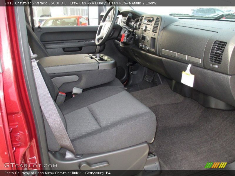  2013 Silverado 3500HD LT Crew Cab 4x4 Dually Ebony Interior