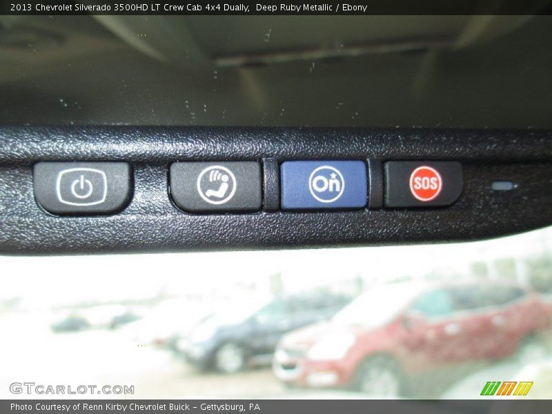Deep Ruby Metallic / Ebony 2013 Chevrolet Silverado 3500HD LT Crew Cab 4x4 Dually