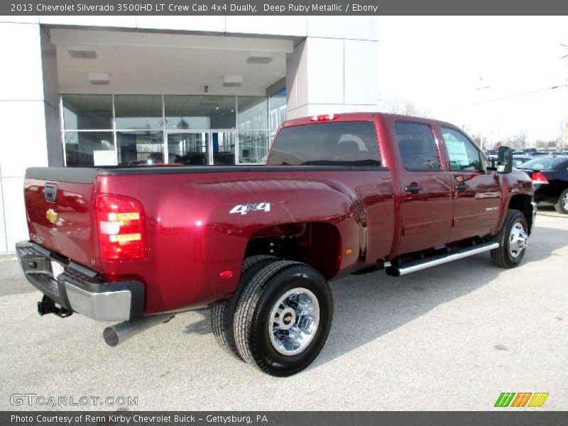  2013 Silverado 3500HD LT Crew Cab 4x4 Dually Deep Ruby Metallic