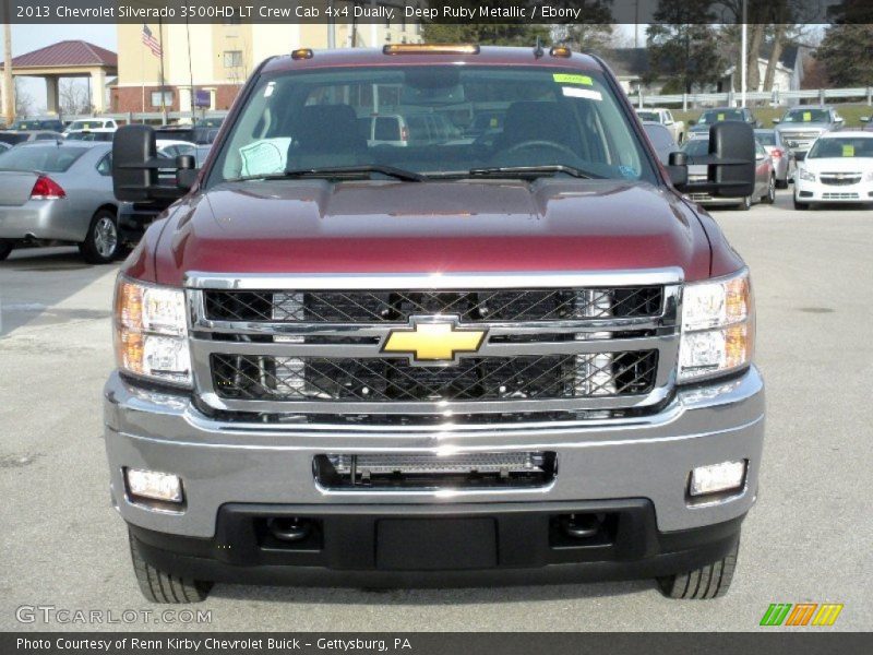  2013 Silverado 3500HD LT Crew Cab 4x4 Dually Deep Ruby Metallic