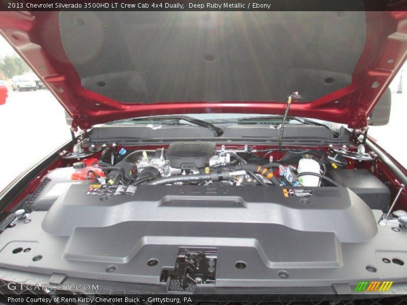  2013 Silverado 3500HD LT Crew Cab 4x4 Dually Engine - 6.6 Liter OHV 32-Valve Duramax Turbo-Diesel V8