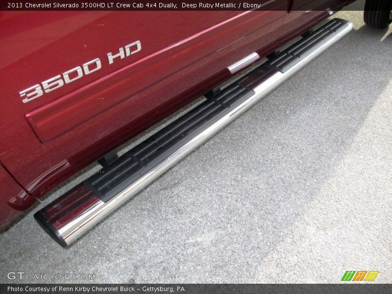 Deep Ruby Metallic / Ebony 2013 Chevrolet Silverado 3500HD LT Crew Cab 4x4 Dually