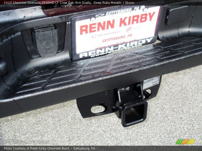 Deep Ruby Metallic / Ebony 2013 Chevrolet Silverado 3500HD LT Crew Cab 4x4 Dually