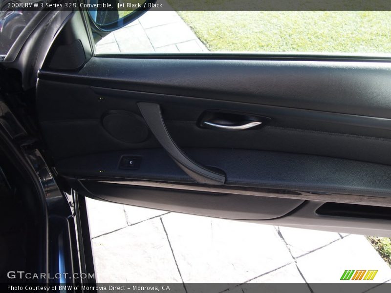 Jet Black / Black 2008 BMW 3 Series 328i Convertible
