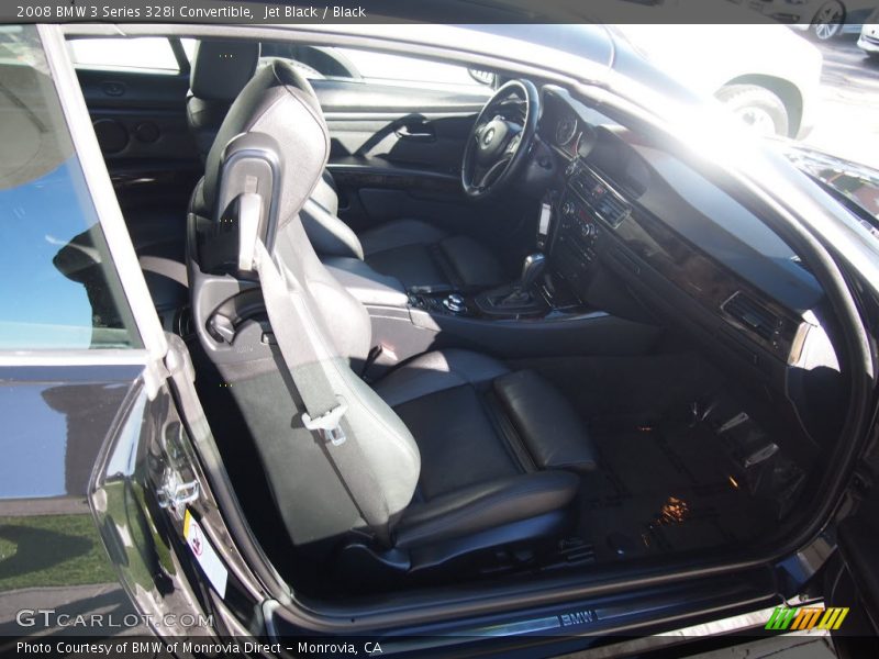 Jet Black / Black 2008 BMW 3 Series 328i Convertible