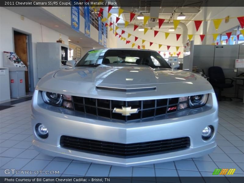 Silver Ice Metallic / Black 2011 Chevrolet Camaro SS/RS Coupe