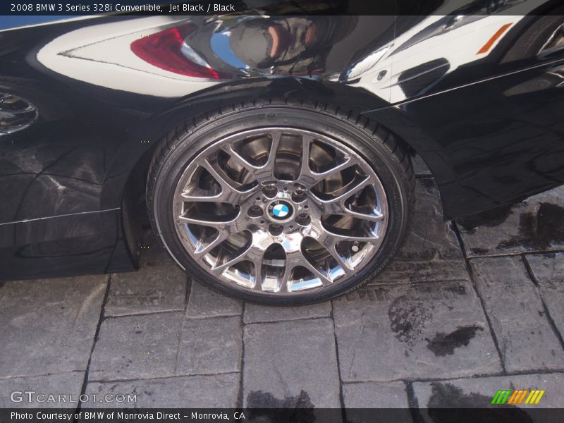 Jet Black / Black 2008 BMW 3 Series 328i Convertible